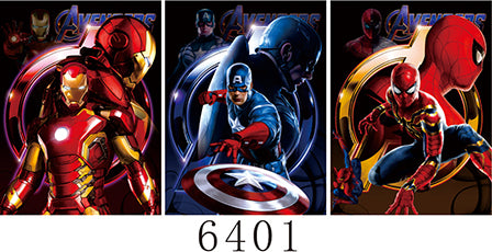 Marvel/DC 3D Transition Posters