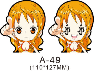 One Piece 3D Transition Stickers
