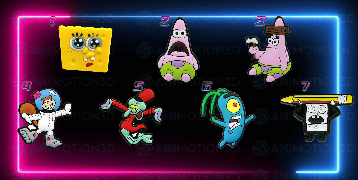 SpongeBob Jibbitz/Croc Charms